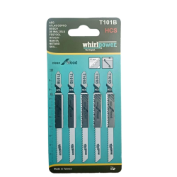 Набор пилочек для электролобзика Whirlpower T101B 5шт