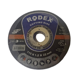 Круг відрізний RodeX для металу, 115 х 1,2 х 22,2 (Туреччина) Розпродажа