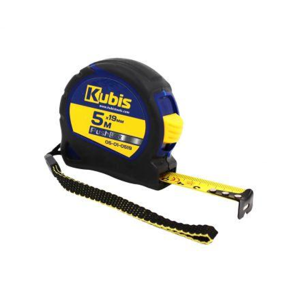 Рулетка вимірювальна PushLock 5 м*19 мм