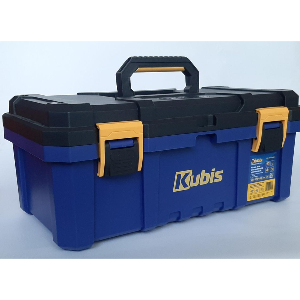 Ящик для інструменту посилений KUBIS 480*275*205 мм (19“), подвійні замки, T-Box