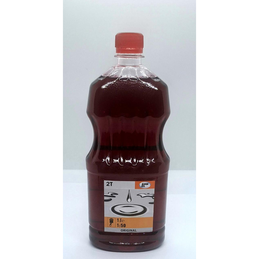 Олива моторна для 2T двигуна 850 мл (оригінал,синтетика) River Oil