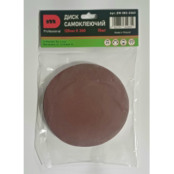Круг шлифовальный на липучке DM 125мм Р40 (10шт)