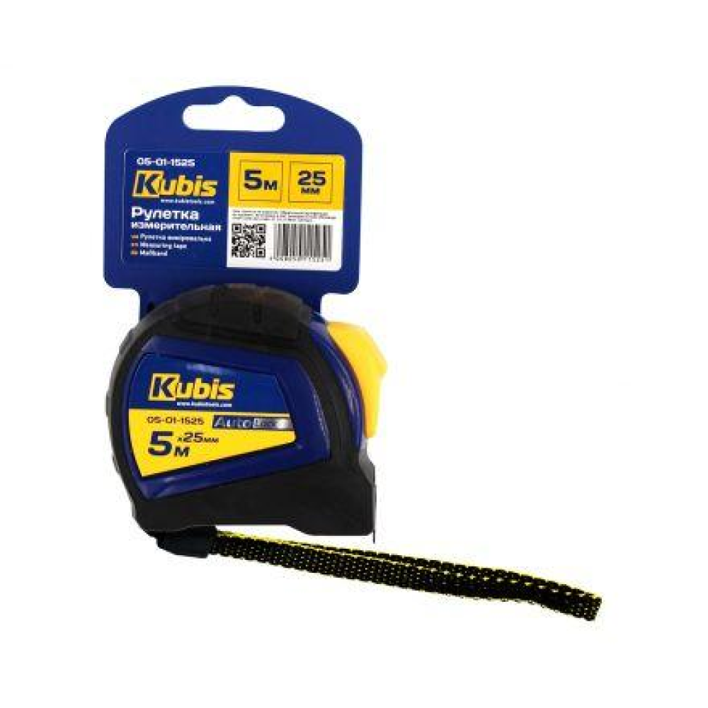 Рулетка вимірювальна AutoLock 5 м*25 мм