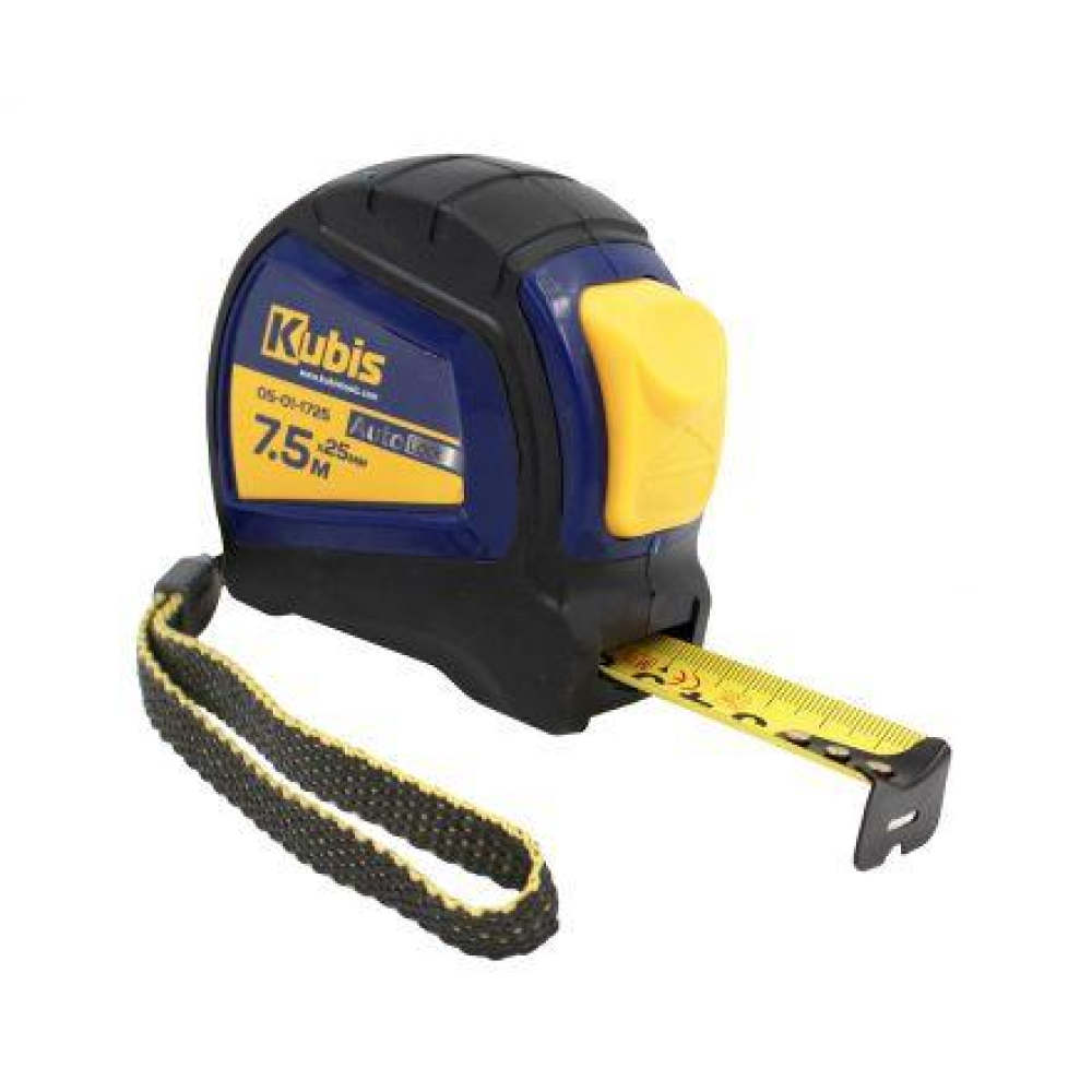 Рулетка вимірювальна AutoLock 7.5 м*25 мм
