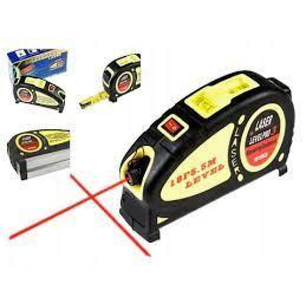 Лазерний рівень Level Pro3 Laser LV-05 з рулеткою 5,5 м