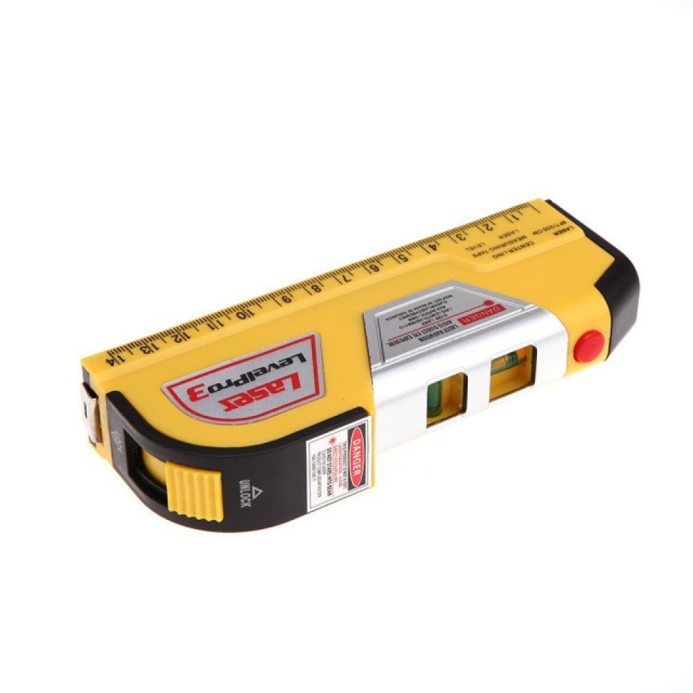 Лазерний Рівень Easy Fix Laser Level Pro 3 з рулеткою 2,4 м
