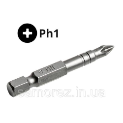 Біти для шуруповерта Ph1 50мм Біти для шуруповерта Ph1 50мм