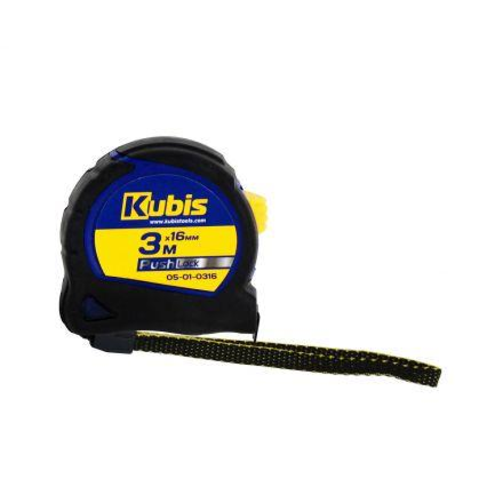 Рулетка вимірювальна PushLock 3 м*16 мм