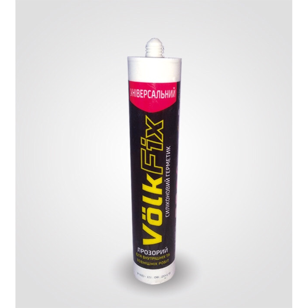 Силікон універсальний VolkFix 280 мл прозорий