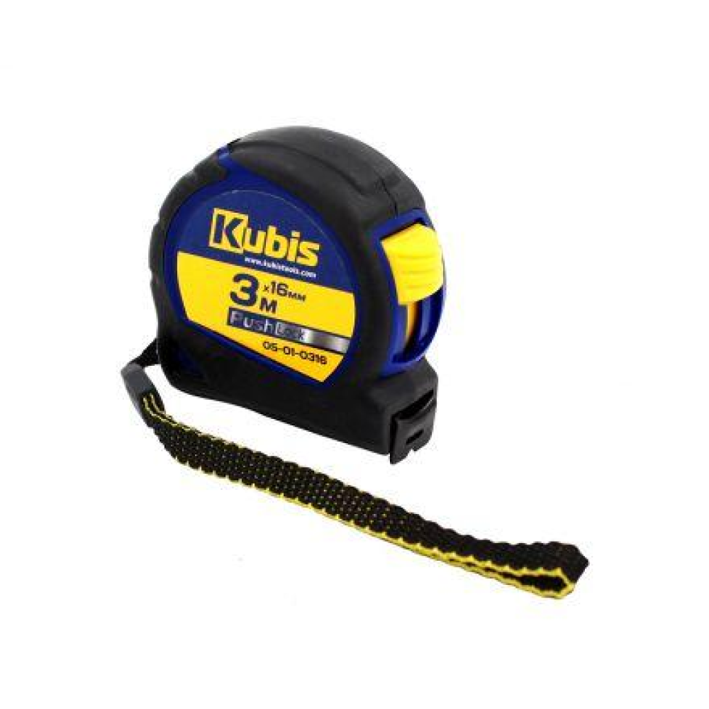 Рулетка вимірювальна PushLock 3 м*16 мм