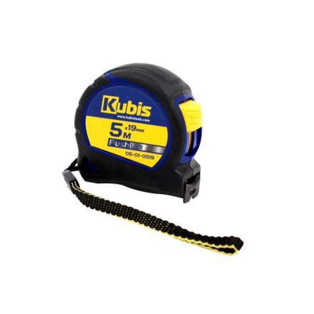 Рулетка вимірювальна PushLock 5 м*19 мм