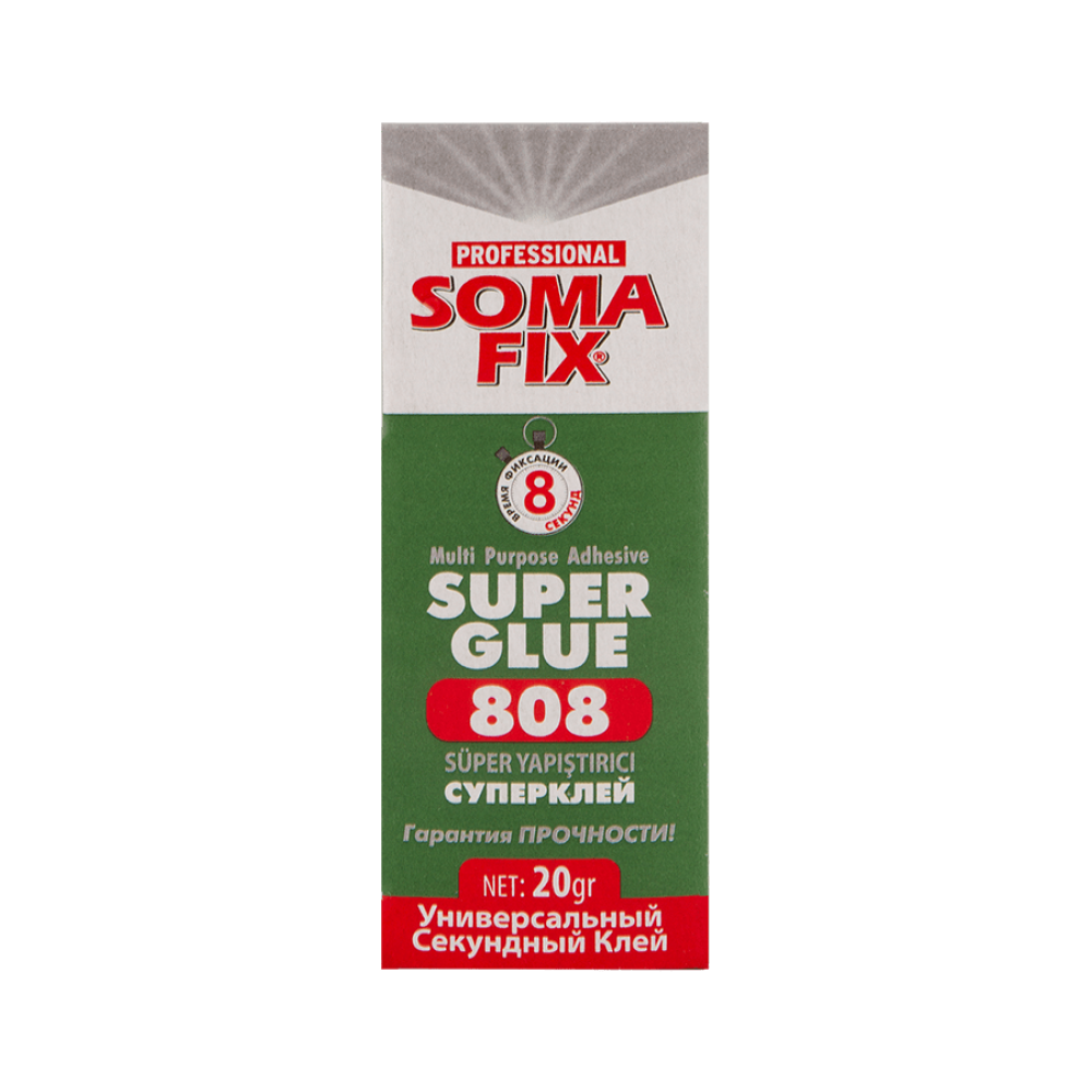 Супер клей SomaFix 808 Турция ( 20 гр)