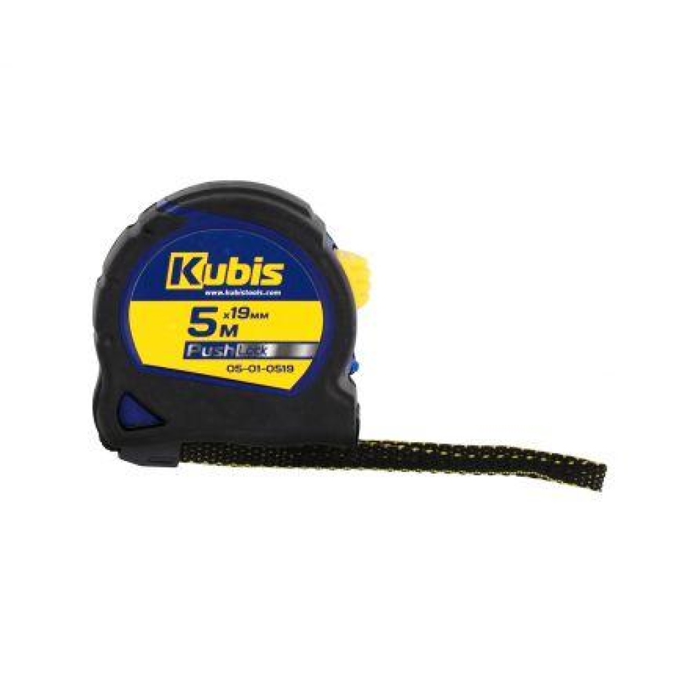 Рулетка вимірювальна PushLock 5 м*19 мм
