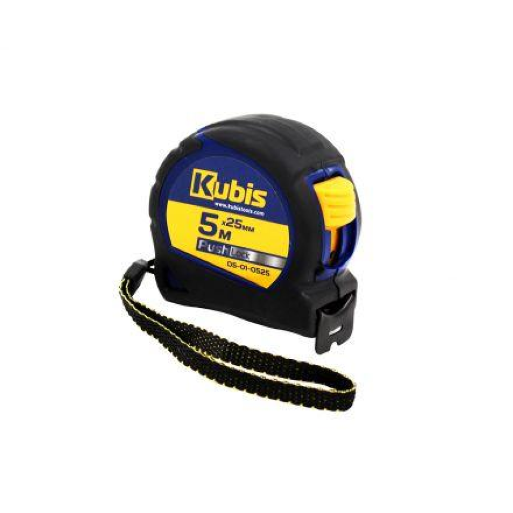 Рулетка вимірювальна PushLock 5 м*25 мм