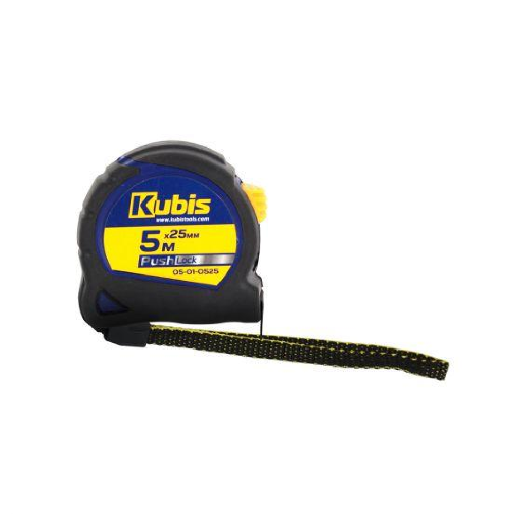 Рулетка вимірювальна PushLock 5 м*25 мм