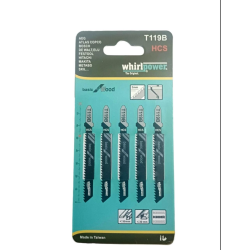 Набір полотен для електролобзика Whirlpower T119B 5шт