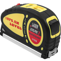 Лазерний рівень Level Pro3 Laser LV-05 з рулеткою 5,5 м Лазерний рівень Level Pro3 Laser LV-05 з рулеткою 5,5 м
