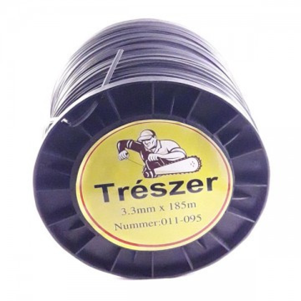 Волосінь для тримера TRÉSZER “зірка“ 3.3 мм, 618 м