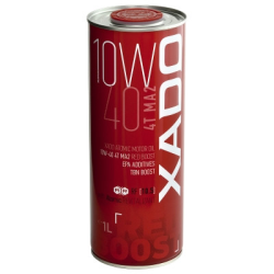 Олива XADO Atomic OIL 10W-40 4T MA2 RED BOOST Олива XADO Atomic OIL 10W-40 4T MA2 RED BOOST