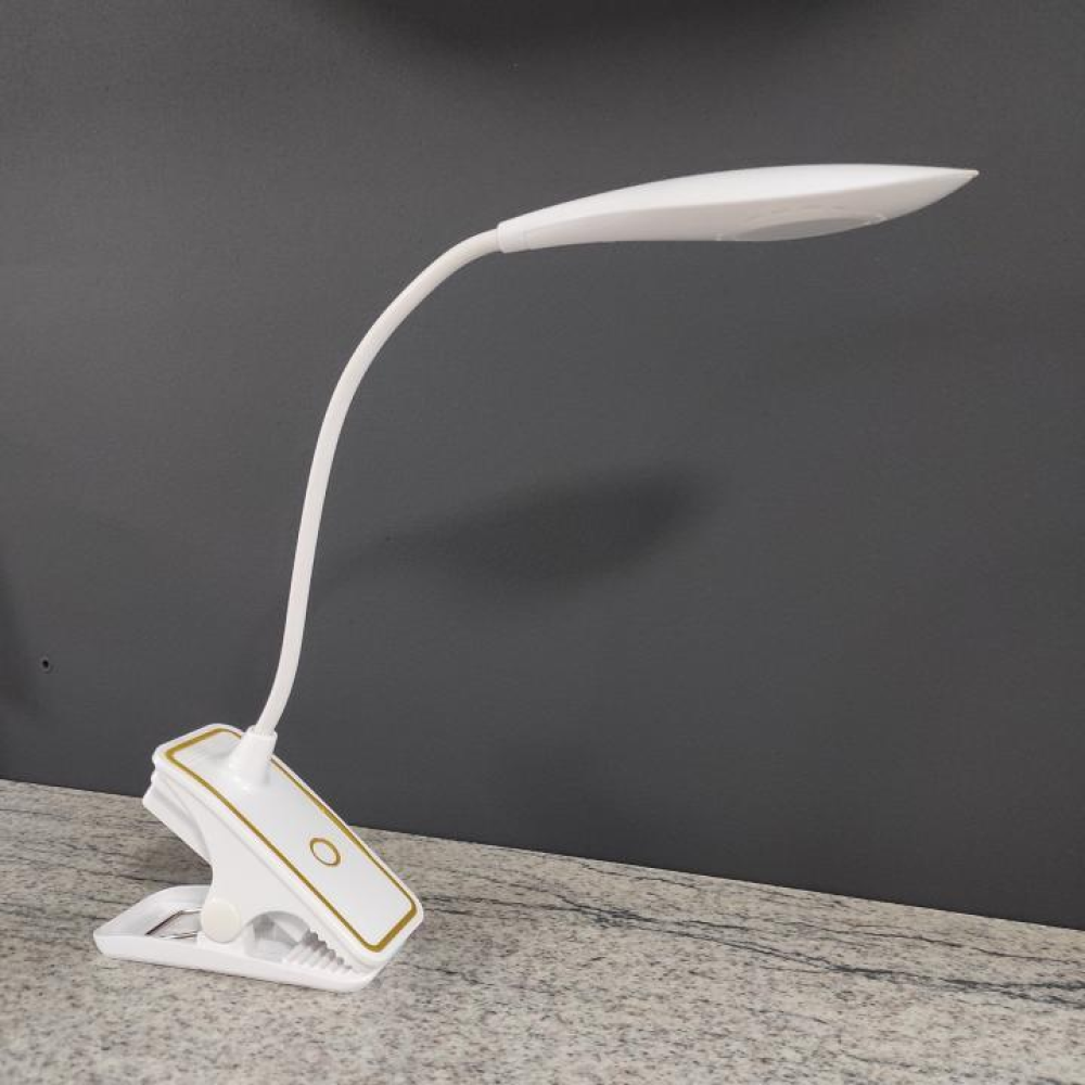 Лампа гибкая на прищепке  (USB или на батарейках)