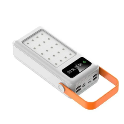Зовнішній акумулятор Power Bank 40000mAh з LED ліхтарем і ручкою (950 грамів)
