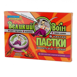 Ловушка для тараканов муравьев Большой Воин (6штук)