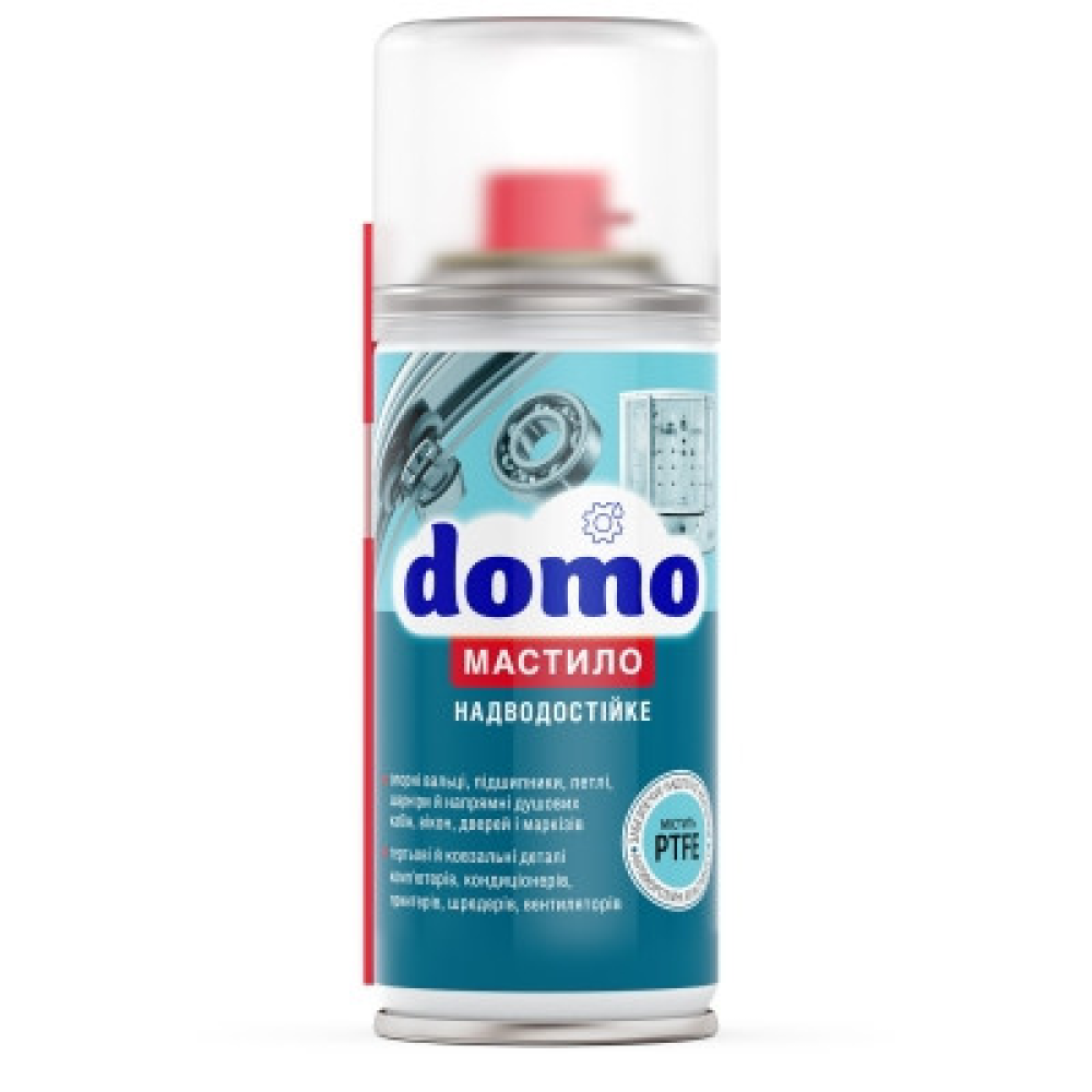 Сверхводостойкая смазка из PTFE DOMO 100мл (Хадо)