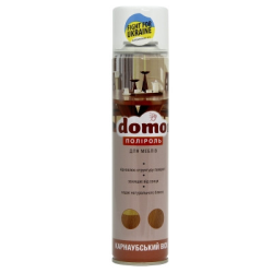 Поліроль для меблів “Карнаубський віск“ DOMO 320 мл (Хадо)